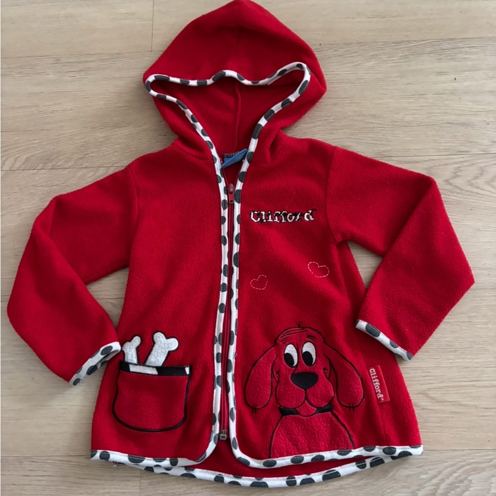 Rare vintage Clifford the Big Red Dog hoodie